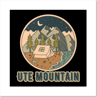 Ute Mountain Posters and Art